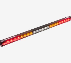 Rear Tail Light with Amber Turn Signals and White Utility Light