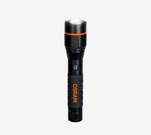 Rechargeable LED Torch with Zoom Lens for Emergency, Inspection, and Utility Work