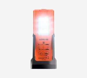 LED Breakdown Warning Light with Flashing Orange and Torch Function for Trucks and Vans
