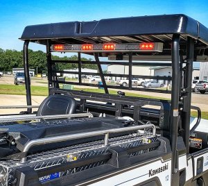 Modular LED Emergency Light Bars for Fire and Rescue Vehicles