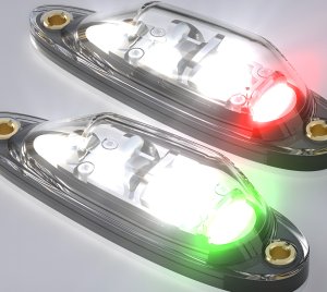 Ultra-Compact 3-in-1 Drone Navigation Strobe and Position Light for UAV Wingtip Mounting