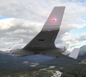 LED Wingtip Navigation and Strobe Light for Drones and UAVs