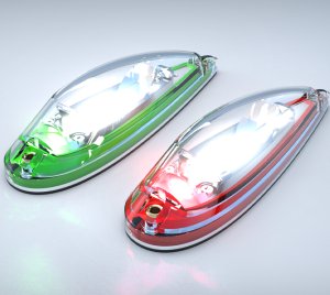UAV LED Wingtip Light for Position, Navigation, and Strobe Signaling