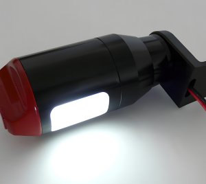 Aircraft LED Cockpit Light with 360° Rotation and Dimming Control