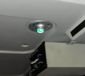 RGBW Cockpit Light with Night Vision Green LED for Aircraft and Helicopter Cabins