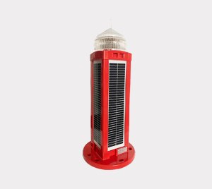 FAA L-810 and ICAO Compliant Solar LED Obstruction Light for Wind Turbines and Aviation Safety