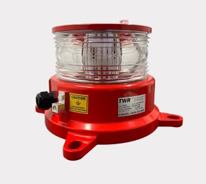FAA and ICAO Compliant Flashing LED Obstruction Beacon for Wind Turbines and MET Towers