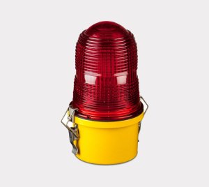 Low Intensity Red LED Obstruction Light for Nighttime Tower Marking