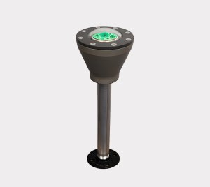 Pole-Mounted LED Heliport Light for Perimeter and Obstruction Lighting