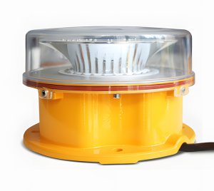 ICAO-Compliant LED Heliport Beacon with Long-Range White Flash for Enhanced Pilot Visibility