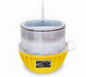 Solar Powered LED Aircraft Warning Light for Telecommunication Towers and High-Rise Structures