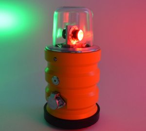 Portable Runway Threshold End Light with ICAO and FAA Compliance for Remote Airfields