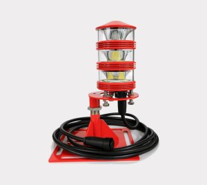 ICAO Type A, B/C Compliant SP-502 Medium-Intensity LED Obstruction Light for Structures 45–150 Meters