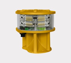 Multi-LED Aviation Beacon Light for Land Aerodromes with GPS Synchronization