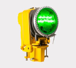 High-Intensity Unidirectional LED Wing Bar Light for Runway Threshold Applications