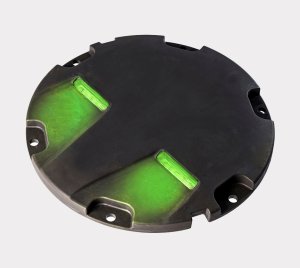 12-Inch LED Runway Threshold and End Inset Light with Bidirectional Output for ICAO and FAA Compliance