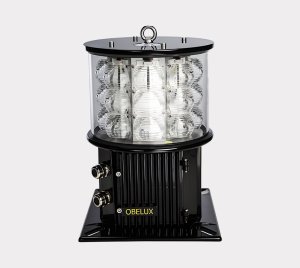 High-Intensity LED Runway End Identification Light with NVG-Compatible Infrared Output