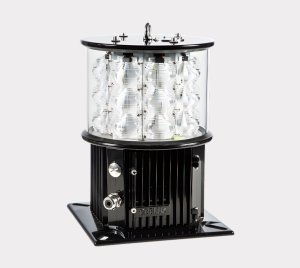 German-Certified Medium-Intensity LED Obstruction Light with W, rot ES Red Flashing for Wind Turbine Marking