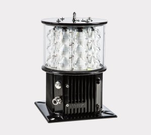High-Intensity 50,000cd White LED Aviation Obstruction Light for Wind Turbines and Tall Structures
