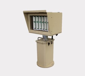 LED Sequenced Flashing Approach Light with AC and Solar Power Options