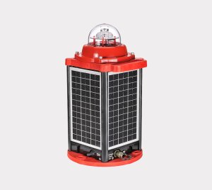 Self-Contained Solar LED Obstruction Light Compliant with FAA L-810 and ICAO Type A/B for Towers and Wind Turbines