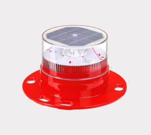 Battery-Operated Solar Barricade Light with Automatic Night Activation