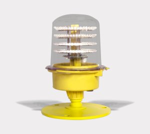 Elevated White LED FATO Heliport Light for Final Approach and Take-Off Area Perimeter Lighting