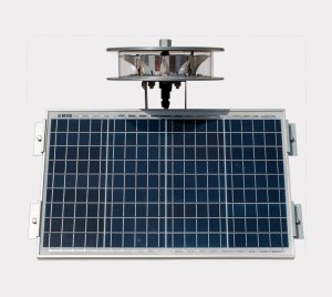 Solar-Powered Medium-Intensity ICAO Type B Obstruction Light for Aviation Safety Applications