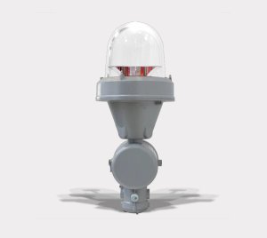 Explosion-Proof ICAO Type C Medium Intensity LED Obstruction Light for Offshore Platforms and Hazardous Sites