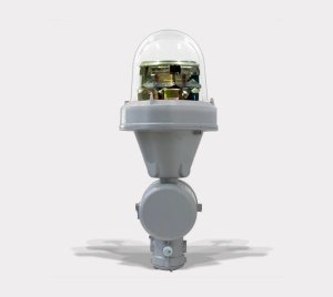 Explosion-Proof ICAO Type B Medium Intensity Red Flashing Obstruction Beacon for Night-Time Hazard Marking