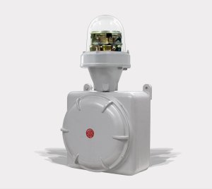 ICAO Type A Medium Intensity White LED Obstruction Light for Hazardous Locations