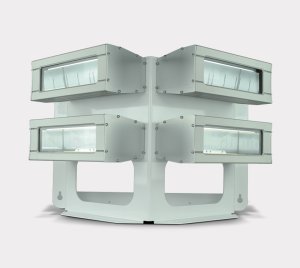 High-Intensity LED Obstruction Light for Day, Twilight, and Night Aviation Hazard Marking