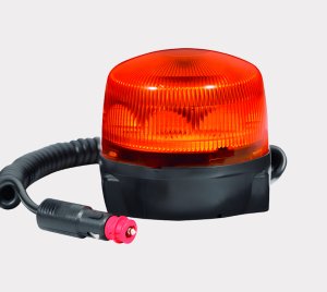 Electronic LED Beacon Light for Utility, Emergency, and Construction Vehicle Hazard Signaling