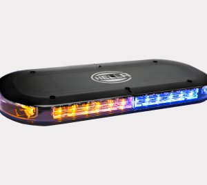 Low Profile LED Warning Lightbar with Multiple Flash Patterns and Dual Amber/White Color Options