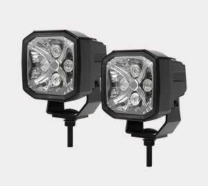 LED Driving Lamps with Innovative Side Signal Position Light for Increased Vehicle Visibility