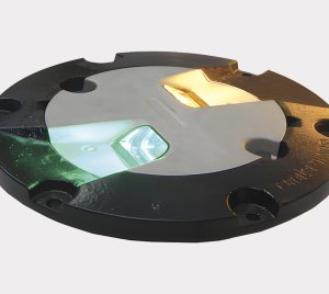 FAA-Certified 12/8" L-852 LED Taxiway Centerline Light for Low Visibility Ground Guidance