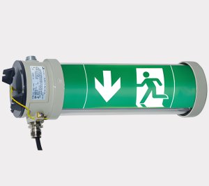 Ex-d Explosion-Protected Metallic Emergency Light Fixtures for Zone 1 and Zone 21 Hazardous Areas