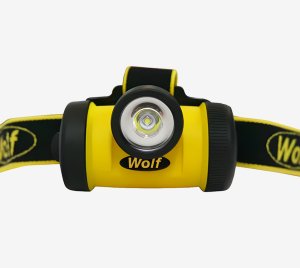 High Impact Thermoplastic Intrinsically Safe LED Headlamp for Hazardous Industrial and Mining Applications