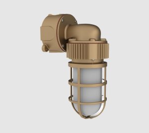 Hazardous Location Brass  LED Vaporproof Bulkhead and Ceiling Lights for Marine and Offshore Environments