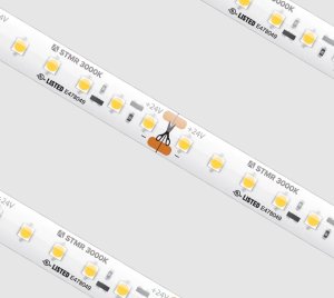 Long Continuous Run LED Strip Light for Custom Lengths up to 65.6 Feet in Large Installations