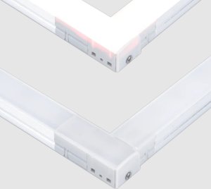 Under Cabinet LED Light Bar with Quick-Connect L, T, and X Accessories for Easy Expansion