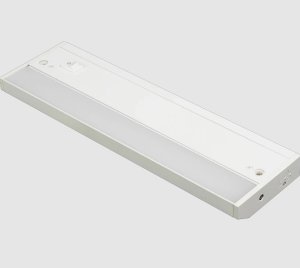Under Cabinet Light Fixture with Plug-In or Direct Wire Installation Options for Kitchens, Offices, and Workspaces