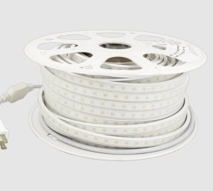 120V AC High Voltage Static White LED Strip for Indoor and Outdoor Linear Lighting