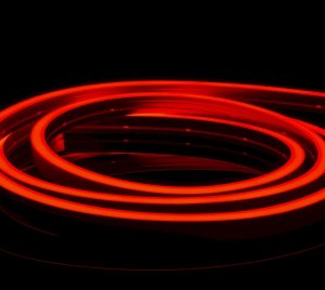 Single Color LED Neon Flexible Strip Lighting for Indoor and Outdoor Architectural Applications