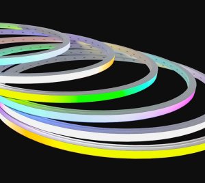 Individually Addressable Flexible RGBW LED Neon Strip Lights for Dynamic Color Changing Effects