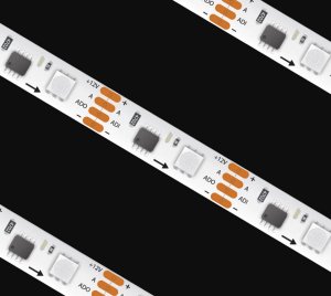 DMX512 Individually Addressable Digital RGB LED Pixel Strip for Stage, Event, and Architectural Lighting