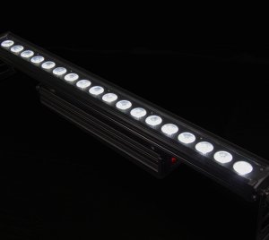 6-in-1 RGBWA+UV LED Wall Wash Bar with DMX Control for Indoor and Outdoor Architectural Lighting