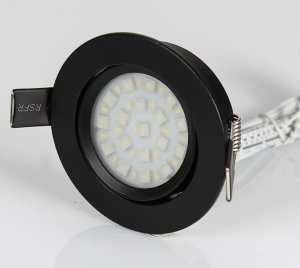 4-in-1 Recessed RGBW Swivel LED Puck Light with RGB + 6500K White and High CRI Output