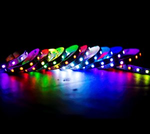 Individually Addressable RGBDW LED Strip Light with WS2814 IC for DMX and Pixel Controller Integration