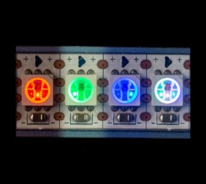 Waterproof RGB PixelControl LED Strip Light with WS2813 Integrated Circuit for High-Density Animated Effects